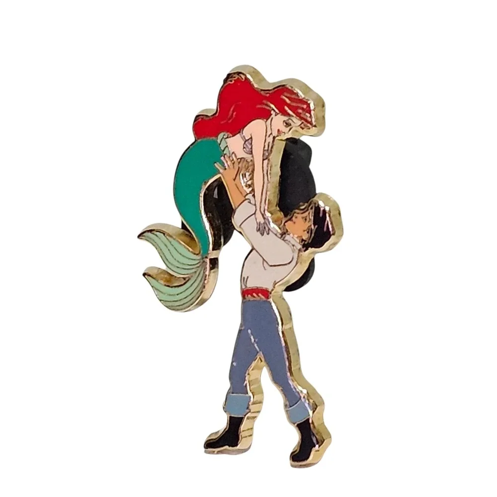Disney Pin The Little Mermaid Ariel and Prince Eric Dancing Disneyland‎ 41718